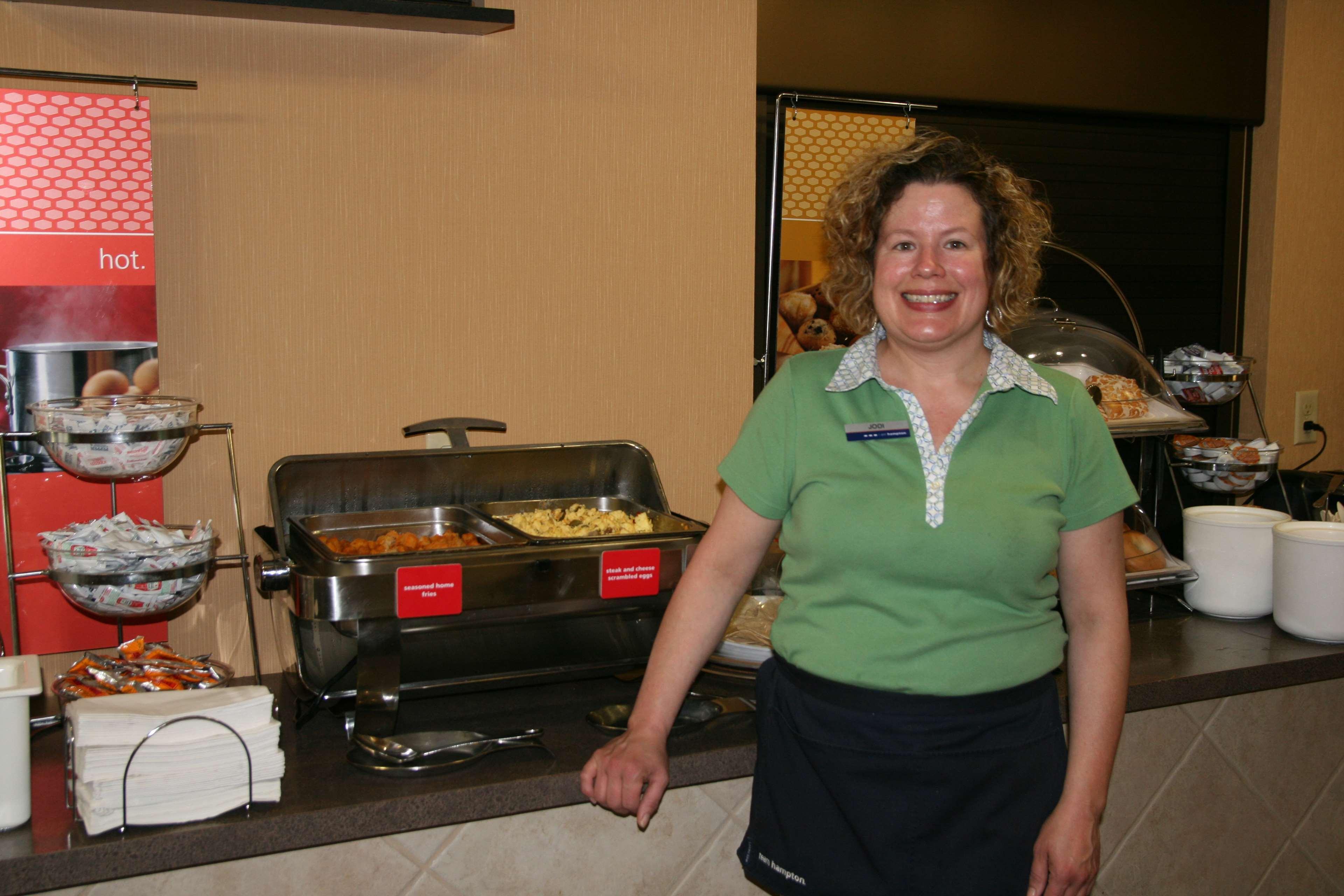 Hampton Inn Janesville Restoran foto